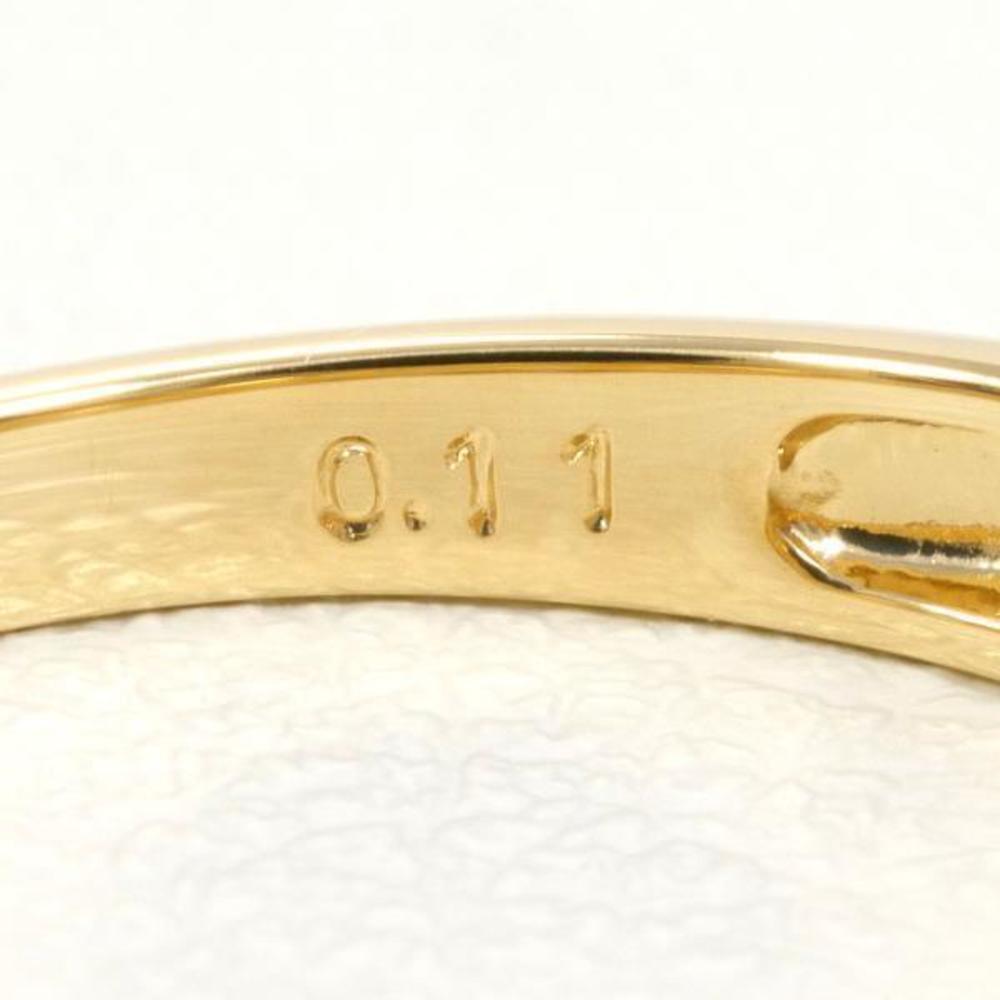 Other K18 Yellow Gold Diamond Ring 12 Metal Ring in Excellent Condition - Picture 7 of 7